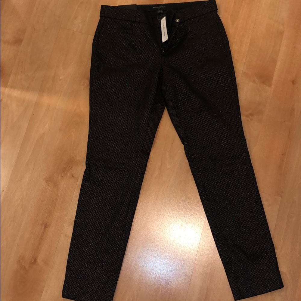 Banana Republic Tags in Glitter Dress Pants